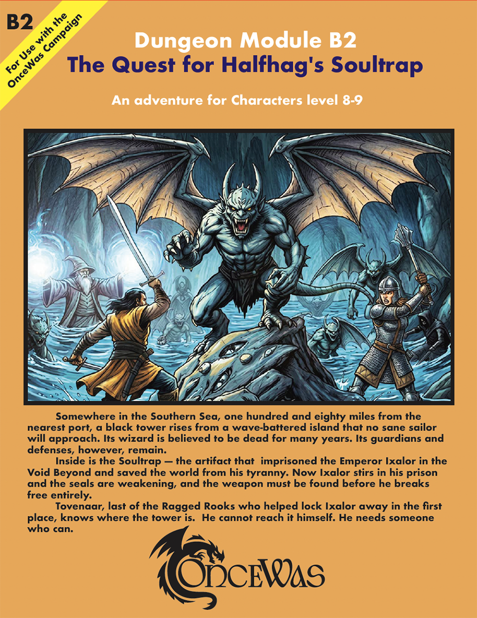 B2: The Quest for Halfhag's Soultrap Cover