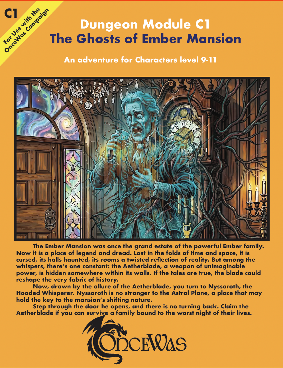 C1: Ghosts of the Ember Mansion Cover