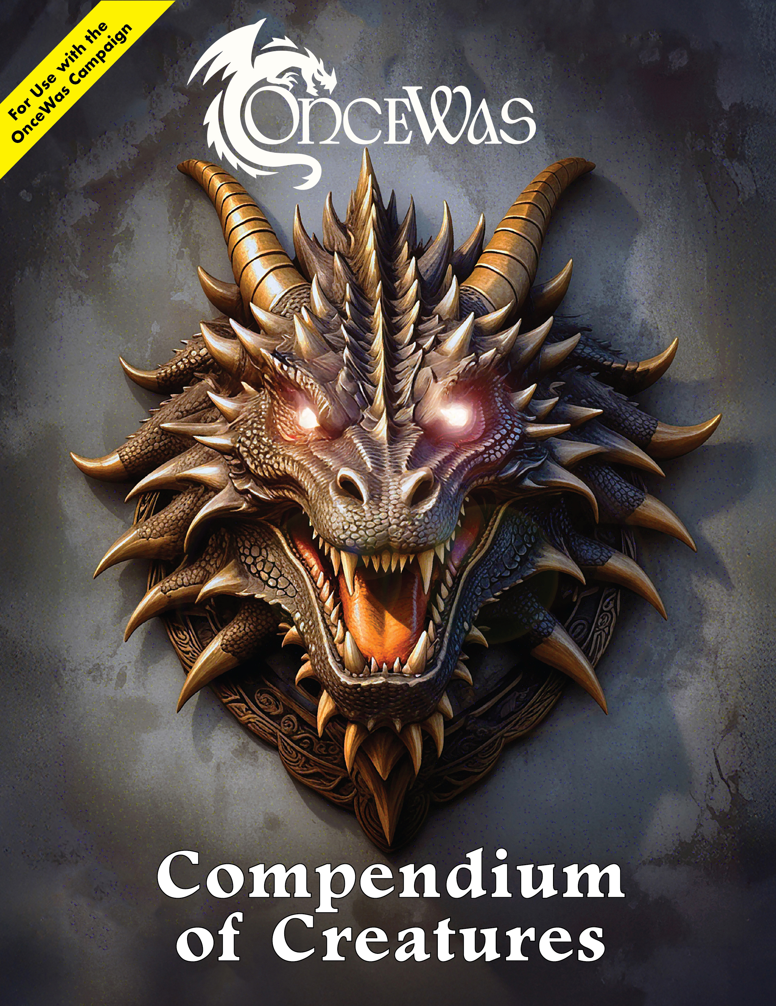 OnceWas Creature Compendium Cover