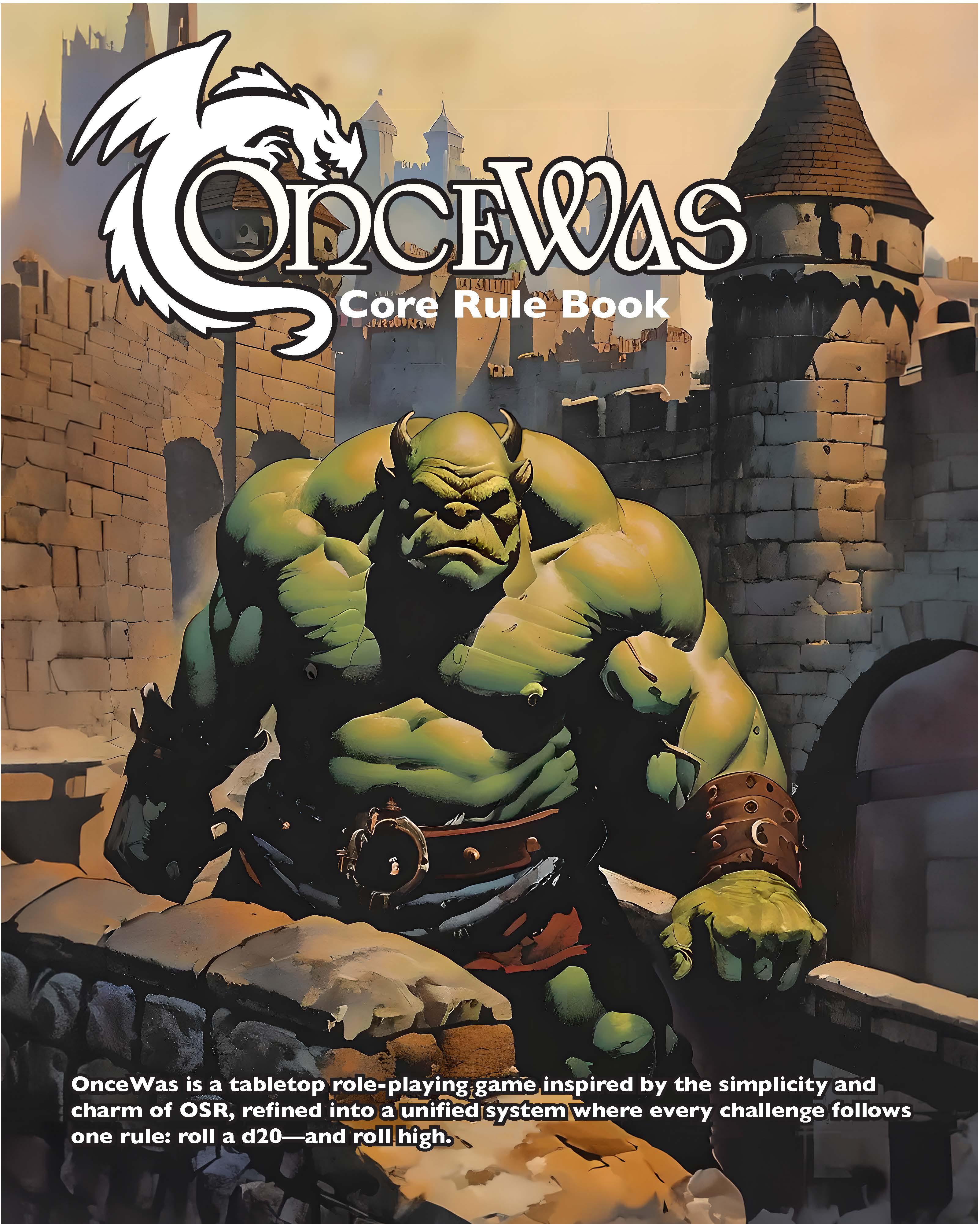 OnceWas Core Rule Book