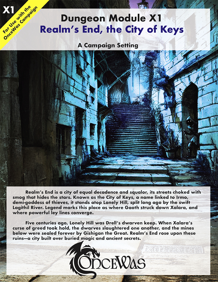 Realm's End, the City of Keys Cover