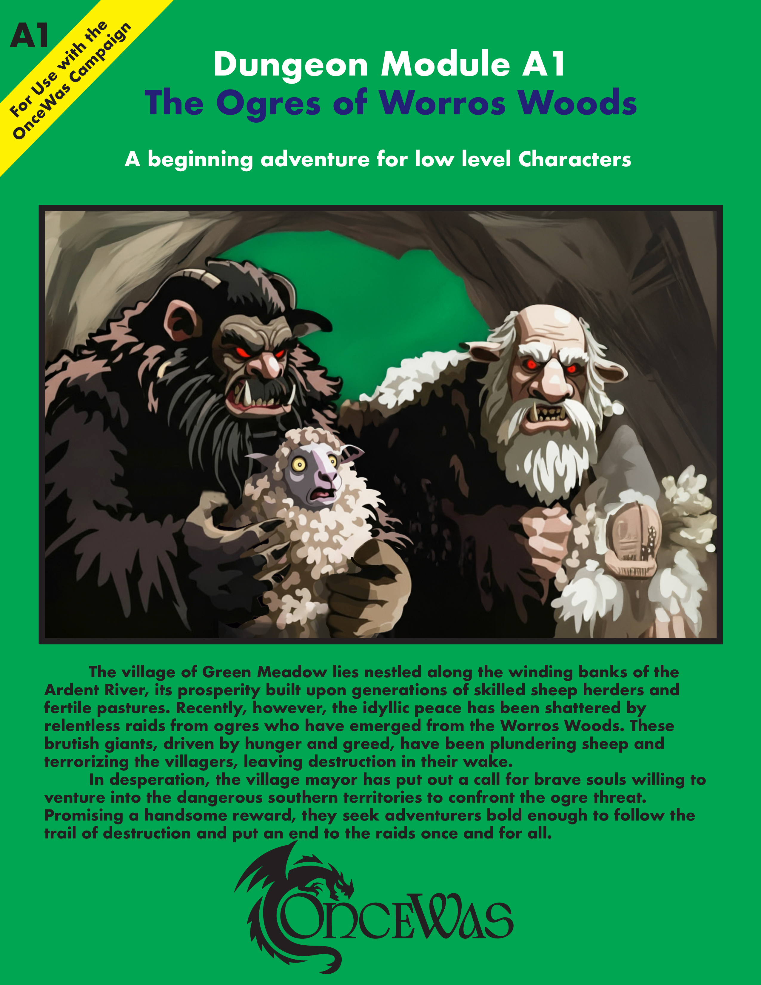 The Ogres of Worros Woods Cover