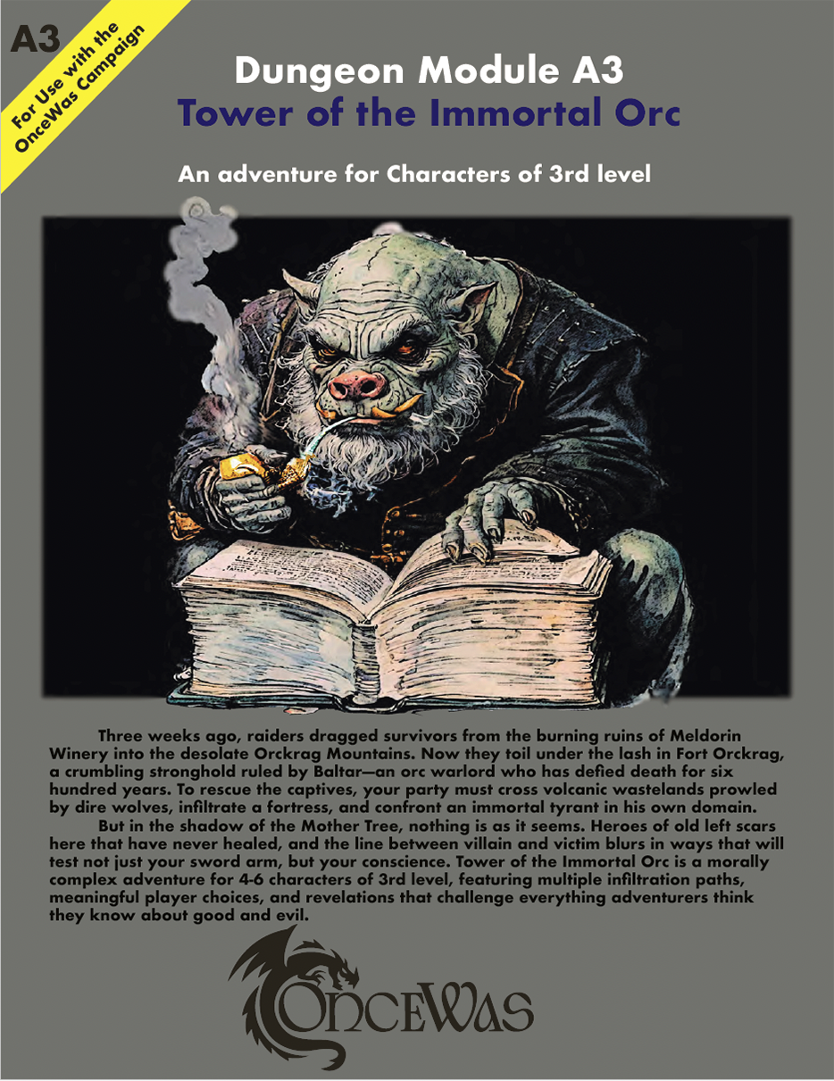Tower of the Immortal Orc Cover