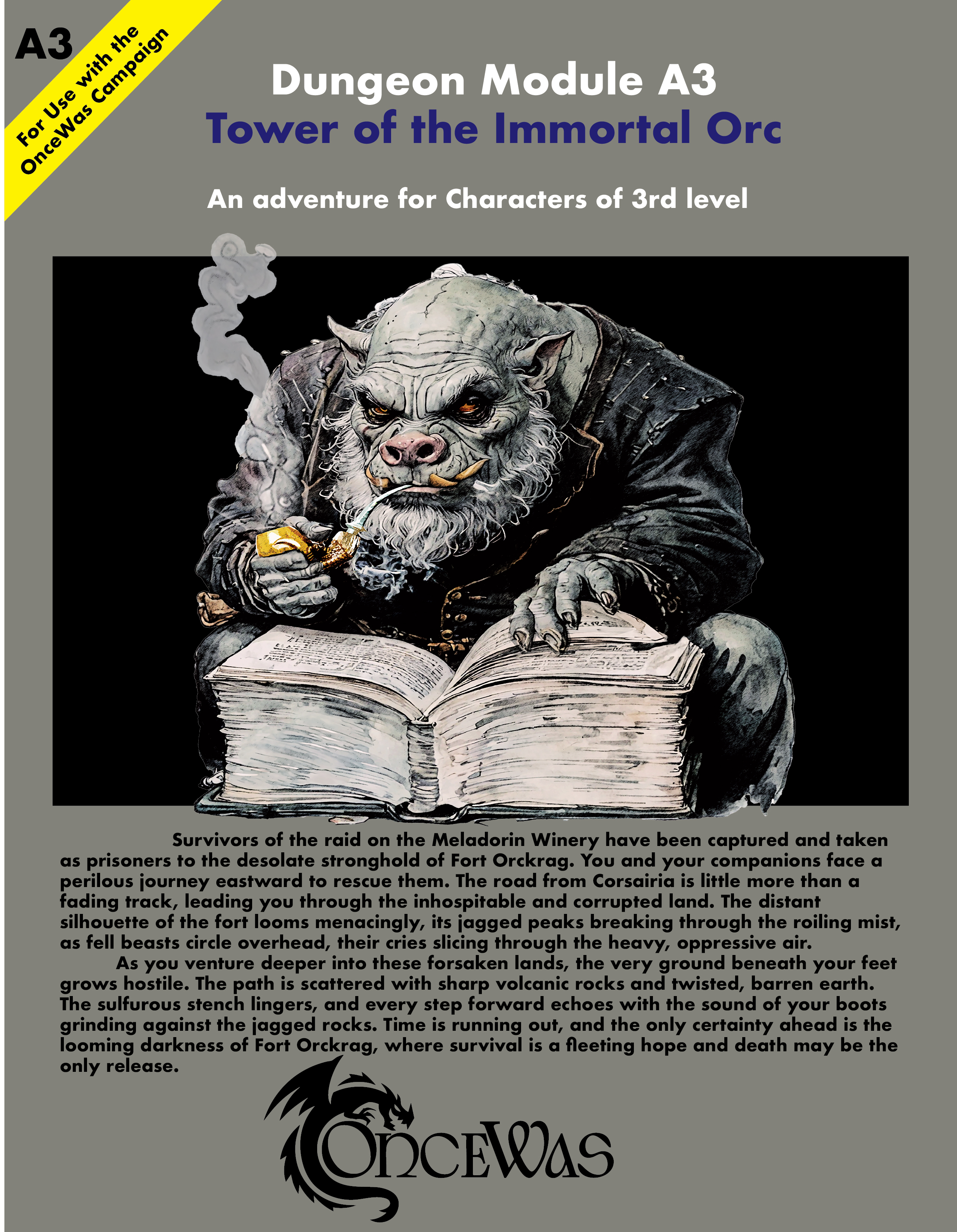 Tower of the Immortal Orc Cover